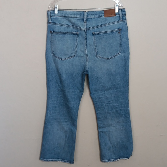 Madewell Cali Demi-Boot Jeans in Dory Wash Size 32 - Picture 2 of 7